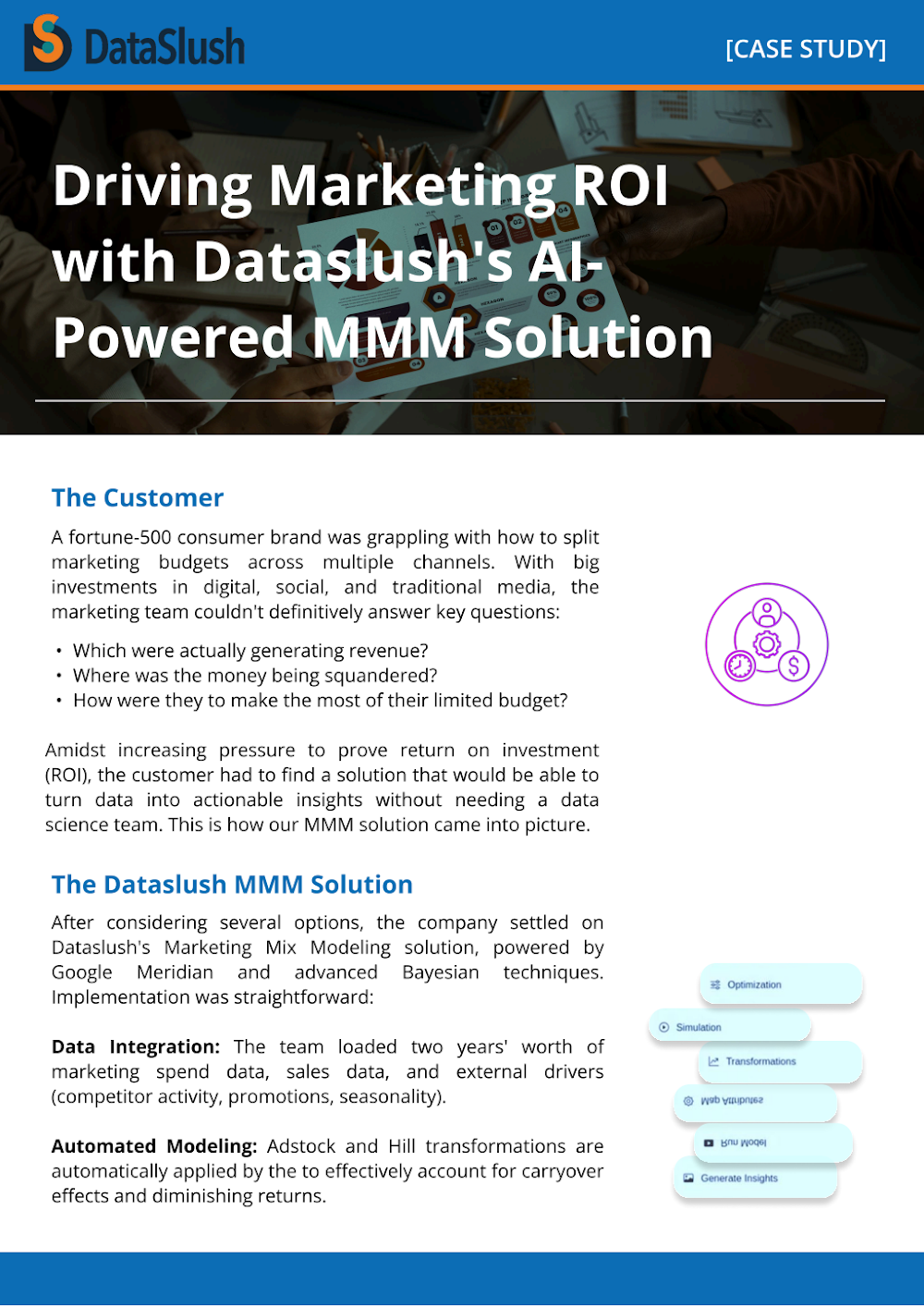 Marketing Mix Modeling (MMM): High-Impact Multi-Channel Budget Allocation
